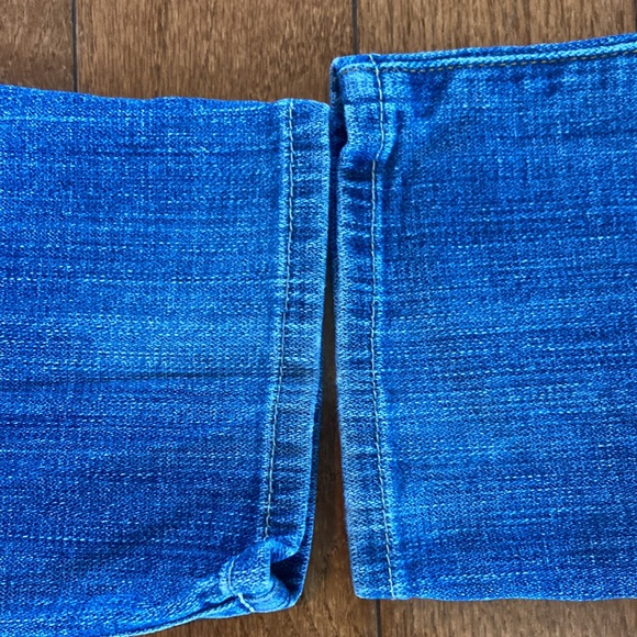 7 for All Mankind Distressed Button Fly Josefina Skinny Boyfriend Jean - 27 - Picture 3 of 11